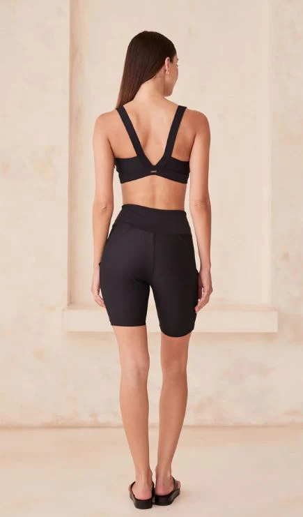 AIDA HIGH RISE COMPRESSION 6"POCKET BIKE SHORT - Image 3