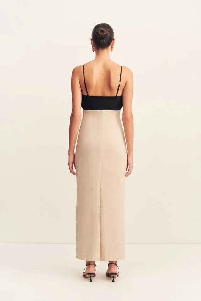 CAMPBELL BUBBLE BODICE MIDI  DRESS - Image 5