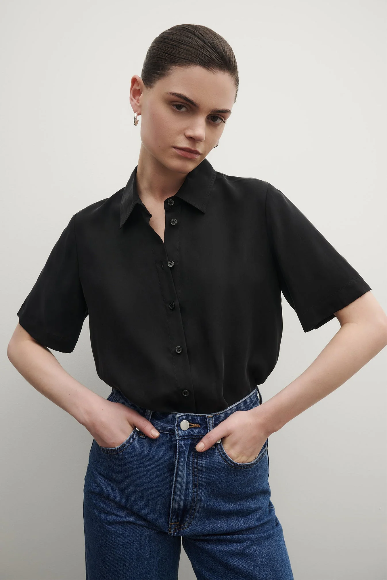 DARA CUPRO SHIRT - Image 7