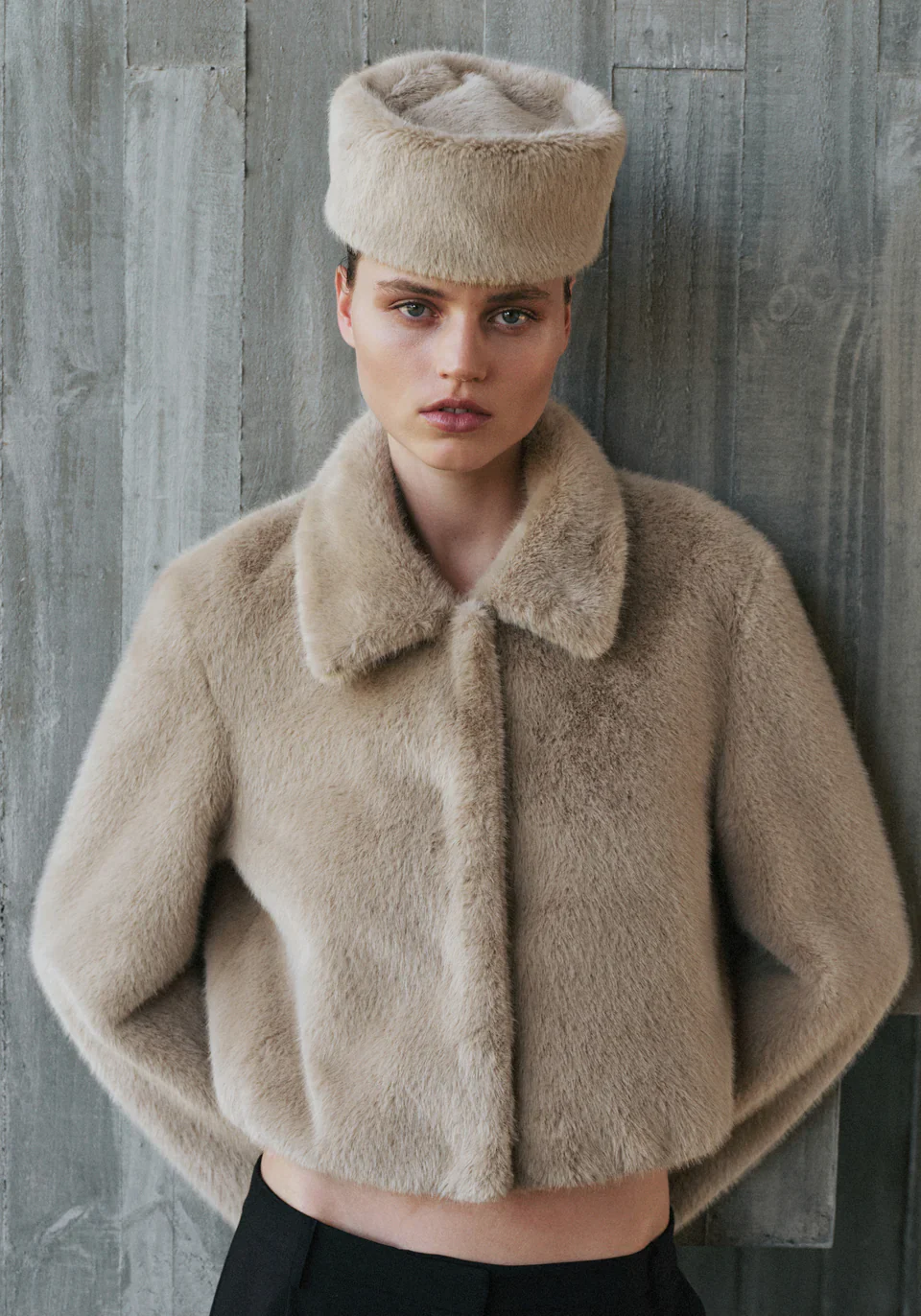 ELVIRA FAUX FUR JACKET - Image 3