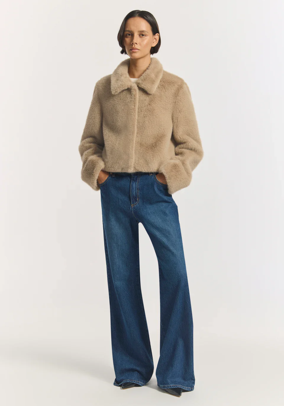 ELVIRA FAUX FUR JACKET - Image 4