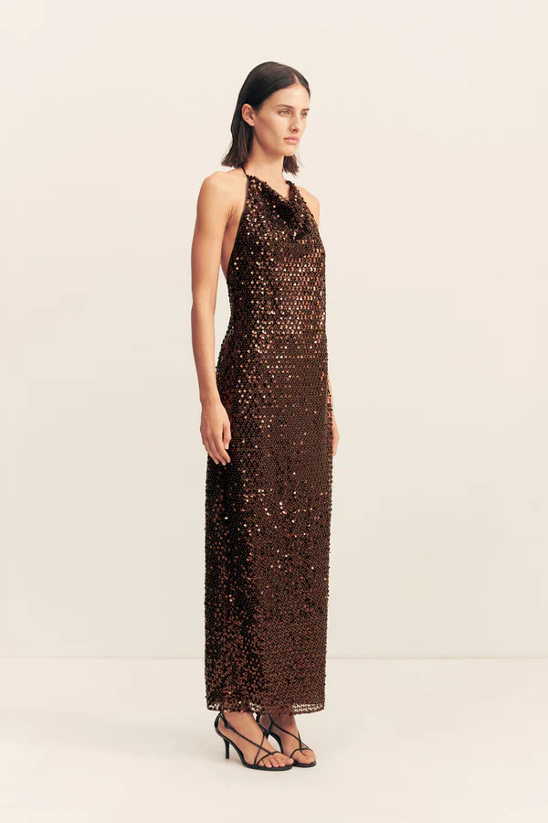 EVERLY COWL MAXI DRESS - Image 3