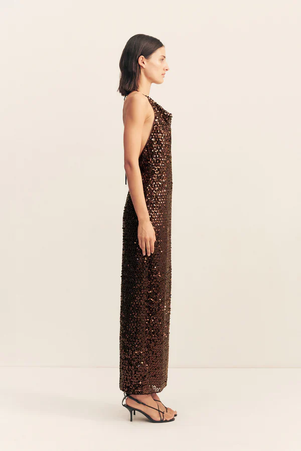 EVERLY COWL MAXI DRESS - Image 4
