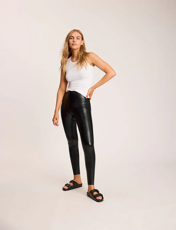 FAUX LEATHER LEGGING - Image 3