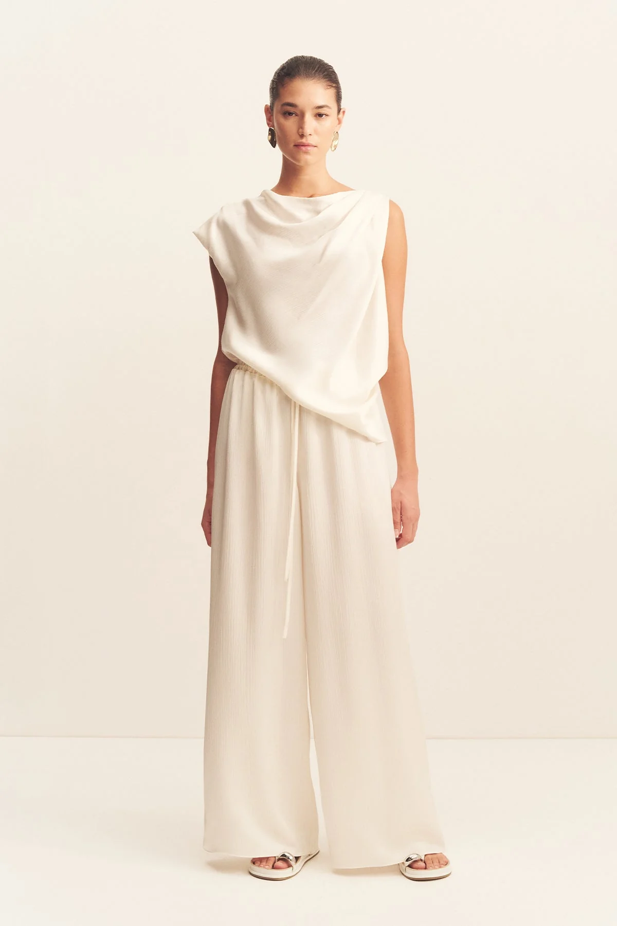 HUXLEY DRAPED TOP - Image 3