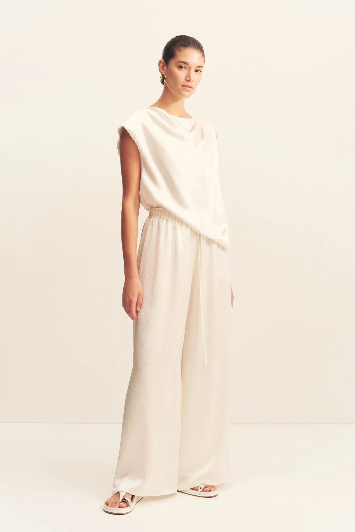 HUXLEY DRAPED TOP - Image 4