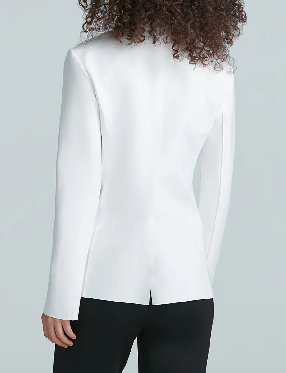 NEOPRENE CEO BLAZER WHITE - Image 3