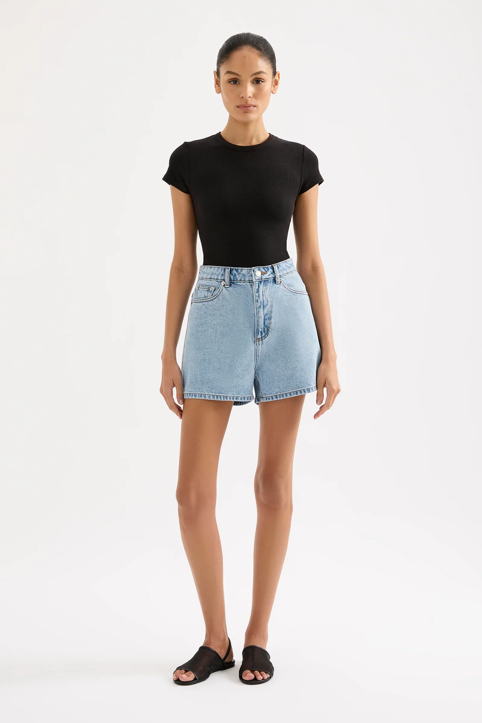 ORGANIC RIB SS TEE - Image 5