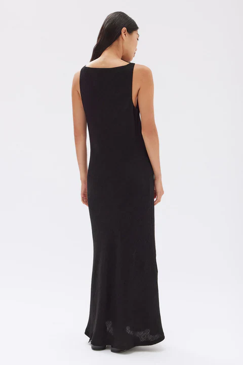 REIGN TEXTURED MIDI DRESS - Image 4